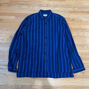 Oliver Spencer Cotton & Linen Button Up XL